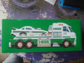 2016 Hess Toy Truck And Dragster.  &