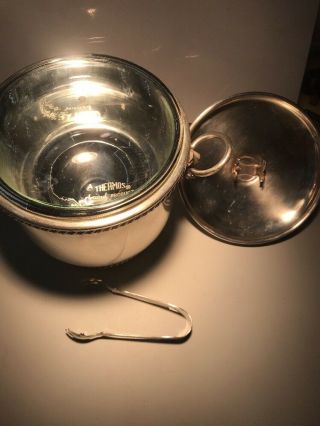 Vintage Sheffield Silver Co.  Ice Bucket From The Officers Of Section C4 USNPGS 7