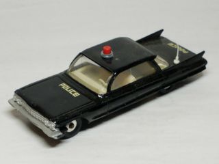 Vintage Dinky Toys 1961 Cadillac Sedan Police Car With Figurines