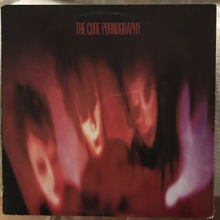 The Cure - Pornography Rare 1982 U.  S.  Translucent Brown Vinyl Ex