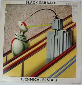 Black Sabbath Technical Ecstasy Lp 1976 Vinyl Vg,  /vg Heavy Metal Hard Rock