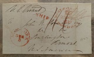 1887 President Ulysses S.  Grant Signed Autograph Postage Receipt Civil War