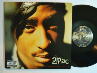 Rap Lp - 2pac - Greatest Hits Gatefold 4xlp 1998 Death Row Int4 - 90301 Vg,