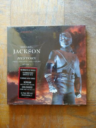 Michael Jackson - History - Past,  Present & Future Book I - 3 Lp Boxed Set