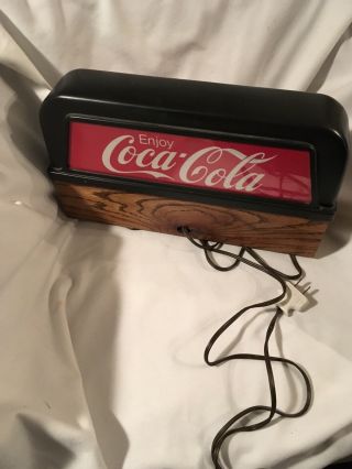 1950 ' s Coca Cola Light Up Counter Sign Display 7