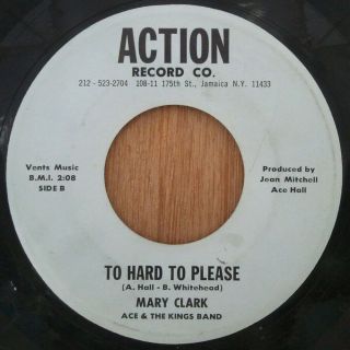 Mary Clark - To Hard To Please - What About My Love - Action Mp3