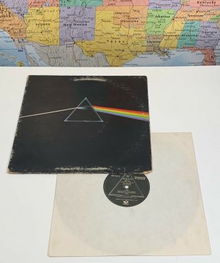 Pink Floyd Dark Side Of The Moon 1973 Vinyl Lp Harvest Records