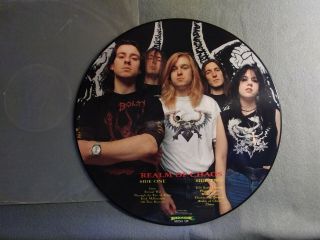 Bolt Thrower Realm of Chaos Orig 1989 Earache Picture Disc LP Vinyl 2