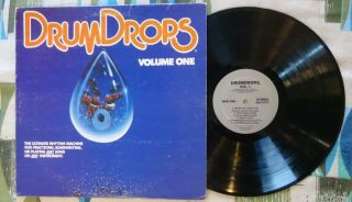 Drum Drops Lp Vol 1 Breaks Beats Samples 1979 Vg,  /vg,