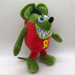 Anime Tales Of The RAT FINK Big Daddy Roth Green Plush Doll 12in Cute Toy Gift 3