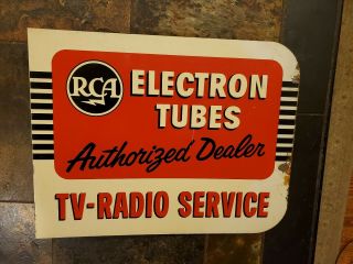 RCA Radio TV Flange Sign 2