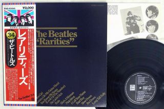 Beatles Rarities Emi/odeon Eas - 63010 Japan Obi Vinyl Lp