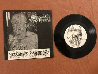 Cenotaph ‎mexican 7 " 1990 Tenebrous Apparitions Metal Latin America