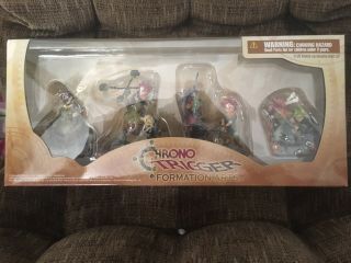 Chrono Trigger Formation Arts (rare) 4pc Figures - - Never Opened