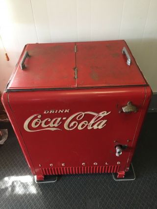 Coca Cola 1939 Westinghouse Ice Chest