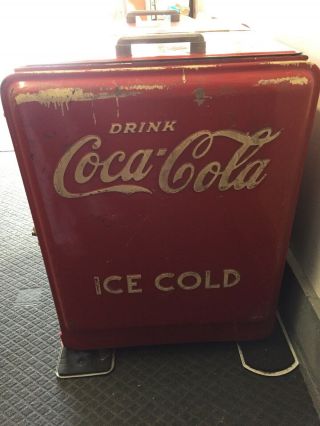 Coca Cola 1939 Westinghouse Ice Chest 2
