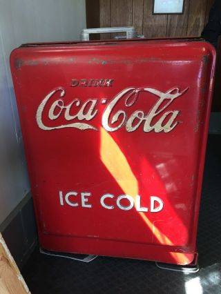 Coca Cola 1939 Westinghouse Ice Chest 4