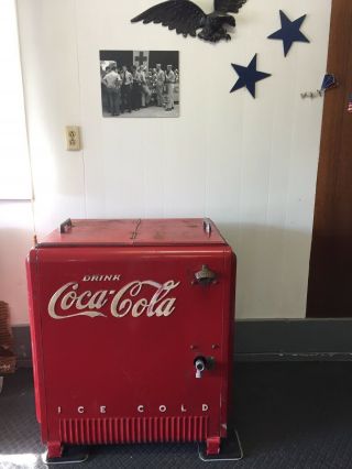 Coca Cola 1939 Westinghouse Ice Chest 5