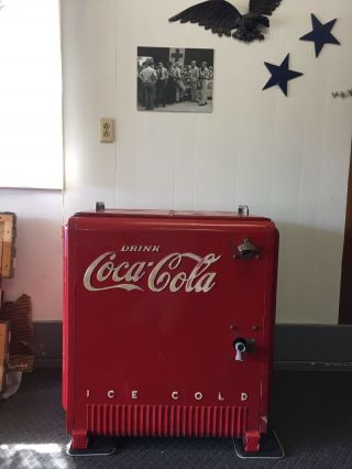 Coca Cola 1939 Westinghouse Ice Chest 6