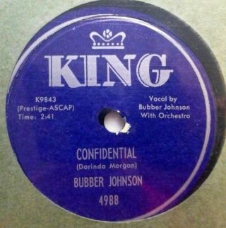 Bubber Johnson & Grp 78 Confidential / Let 
