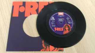T Rex I Love To Boogie / Baby Boomerang 7 " Vinyl Single Ex Demo