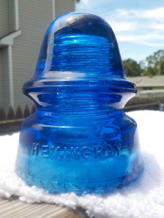 Darker Cobalt Blue Cd 162 Hemingray No 19 Glass Insulator