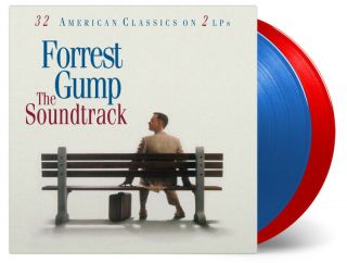 Forrest Gump - Soundtrack Red & Blue Coloured Vinyl Lp New/sealed