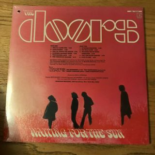 THE DOORS - Waiting For The Sun LP - - PRESSING Jim Morrison 2