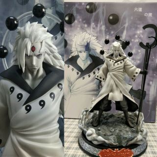 Zh Studio Naruto Uchiha Madara Resin Figurine Statue Anime Gk