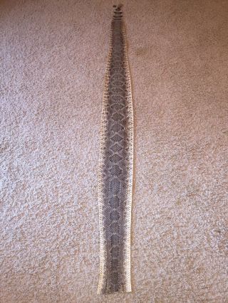Rattlesnake Skin Craft Taxidermy 74 Incher