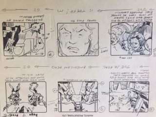 G.  I.  Joe Production Storyboards for the Opening Title cel 5
