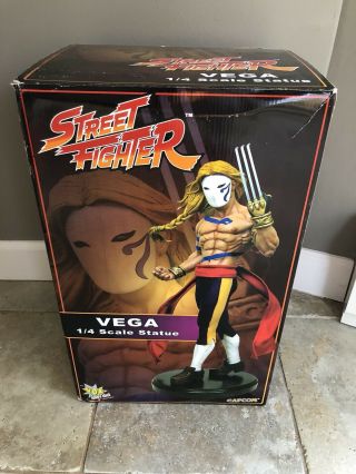 Street Fighter Vega Pop Culture Shock Limited Edition Collectible (221 Of 250)