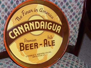 Cataract Beer Tray - Canadaigua Beer And Ale - Cataract Brewing Co.  Rochester,  Ny