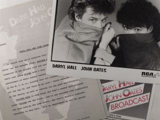 Daryl Hall/john Oates Private Eyes Rca Lp Nm Promo W/ Press Kit
