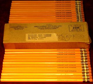 (24) Old Schutter Candy Company Advertising Premium Pencils With Mailer