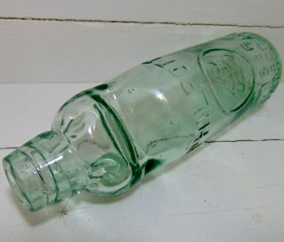 Unusual Dobson Bulb Type Codd Bottle - Philpott of Ramsgate Kent 1896 2