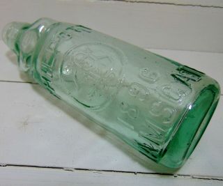 Unusual Dobson Bulb Type Codd Bottle - Philpott of Ramsgate Kent 1896 3