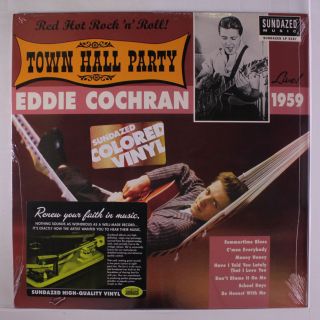 Eddie Cochran: Live At Town Hall Party 1959 Lp (mono,  Hq Vinyl Reissue,