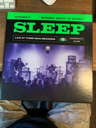Sleep Live At Third Man Records Vault 39 4 Lp Color Vinyl