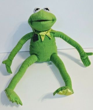 Magic Talking Kermit The Frog 18 " Plush Sesame Street 30th Anniversary Tyco 1999