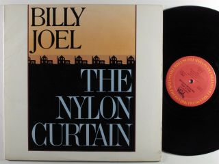 Billy Joel The Nylon Curtain Columbia Lp Vg,  Promo W/ Press Kit