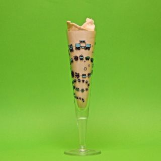 Champus Ritzenhoff Limited Edition Champagne Flute Glass Design By Justine S.