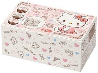 Skater Boxed Hello Kitty 30 Sheets For The Three - Layer Structure Non - Woven Fabri