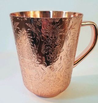 Copper Moscow Mule Cup Absolut Elyx Thick Copper Cup