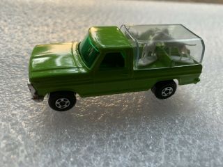 Matchbox Lesney 50 Kennel Truck Complete With All Dogs Back And Dogs Remov