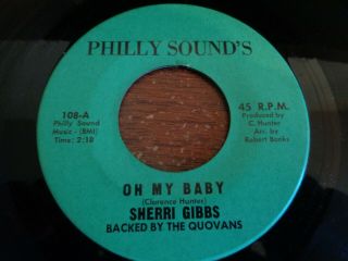 Northern,  Sherri Gibbs & The Quovans,  Oh My Baby,  Philly Sound 