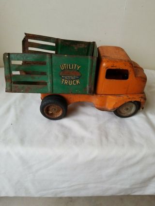 Vintage Tonka Utility Truck Toy Mound Metalcraft Mound Minnesota