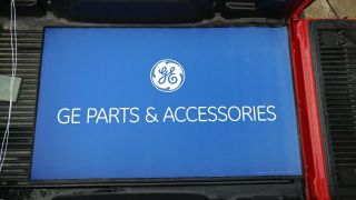 General Electric Ge Parts & Service Advertising Rubber Store Mat Sign