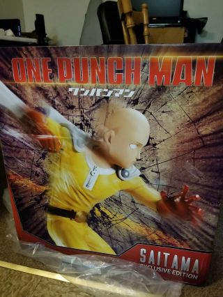 F4f 1/4 Scale One Punch Man Saitama Exclusive Resin Statue,  Actual Product