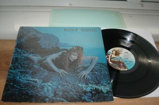 Roxy Music Siren 1st Press A4/b4 Plays Ex Blue Island Inner 1975 Uk Lp